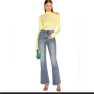 NWT Pistola Stevie Pulse High Rise Relaxed Flare Jeans